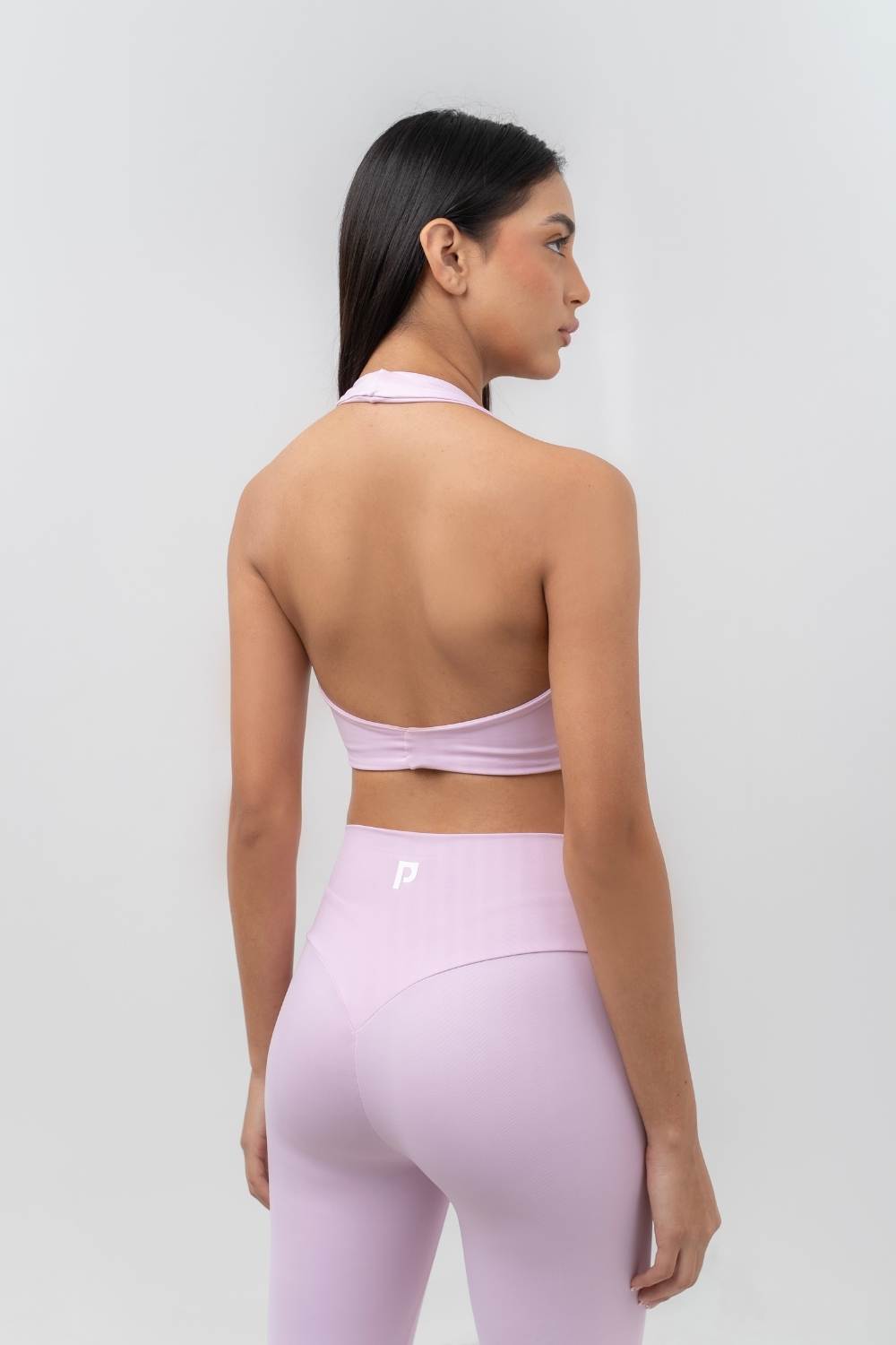 Set Leggings Pura y Top Perla rosa